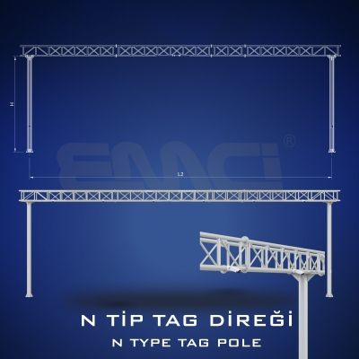 N Tip Yürüme Yolsuz direk